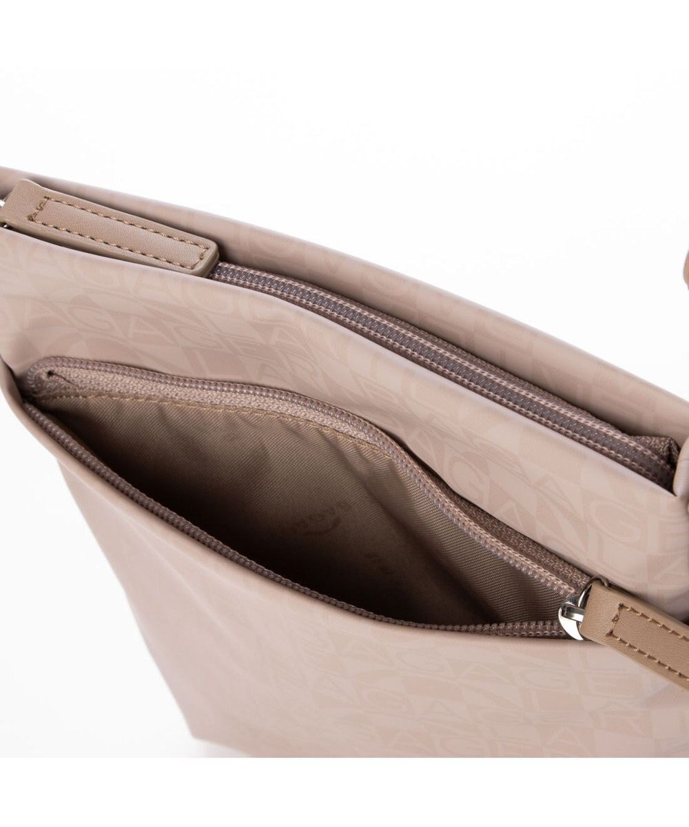 LA BAGAGERIE モノグラムデイリースマホポシェット 