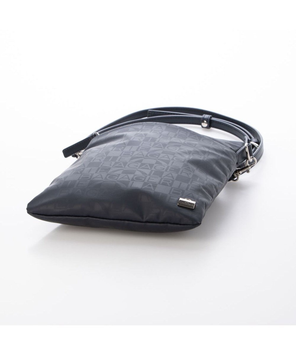 LA BAGAGERIE モノグラムデイリースマホポシェット 