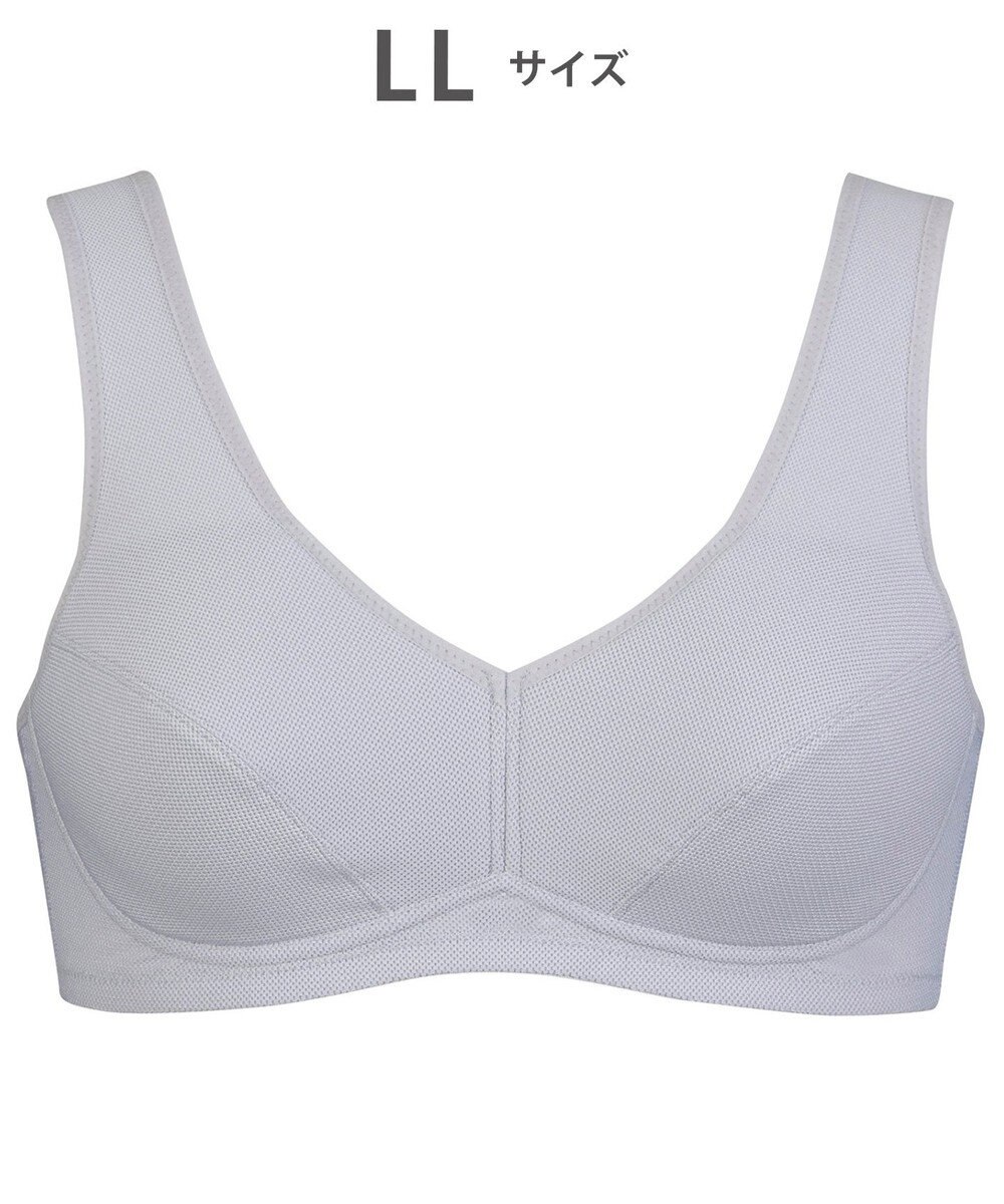 Wing Wing Sports 【ウォーキングブラ】ノンワイヤーブラ 動きやすくてさらりと快適 身生地部は吸汗速乾 カップ肌側はムレにくい NB4033 ウイング／ワコール 