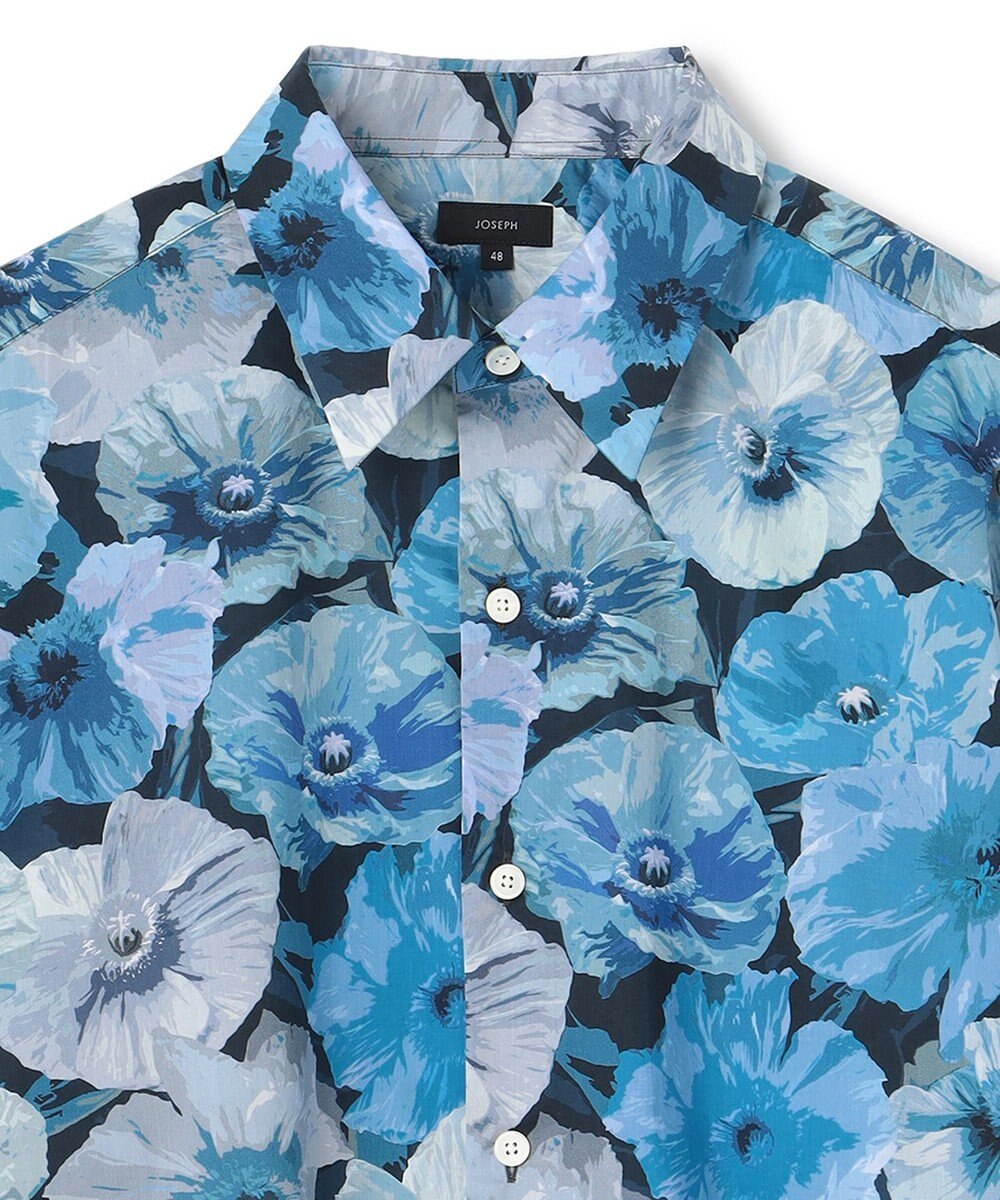 JOSEPH HOMME 【LIBERTY】 フラワープリント　レギュラーカラーシャツ 
