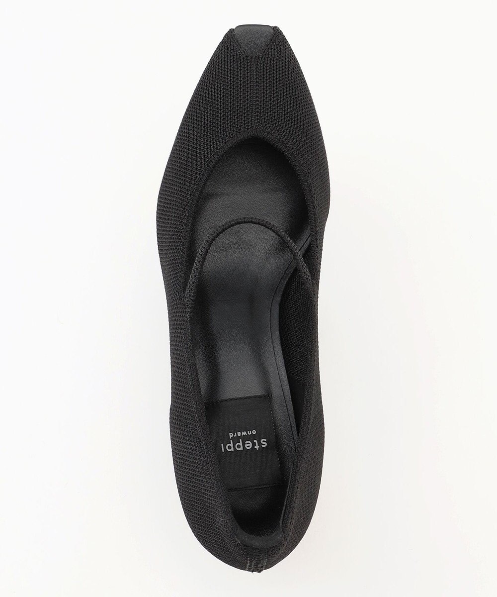 steppi 【洗える/撥水】オープントゥ パンプス 