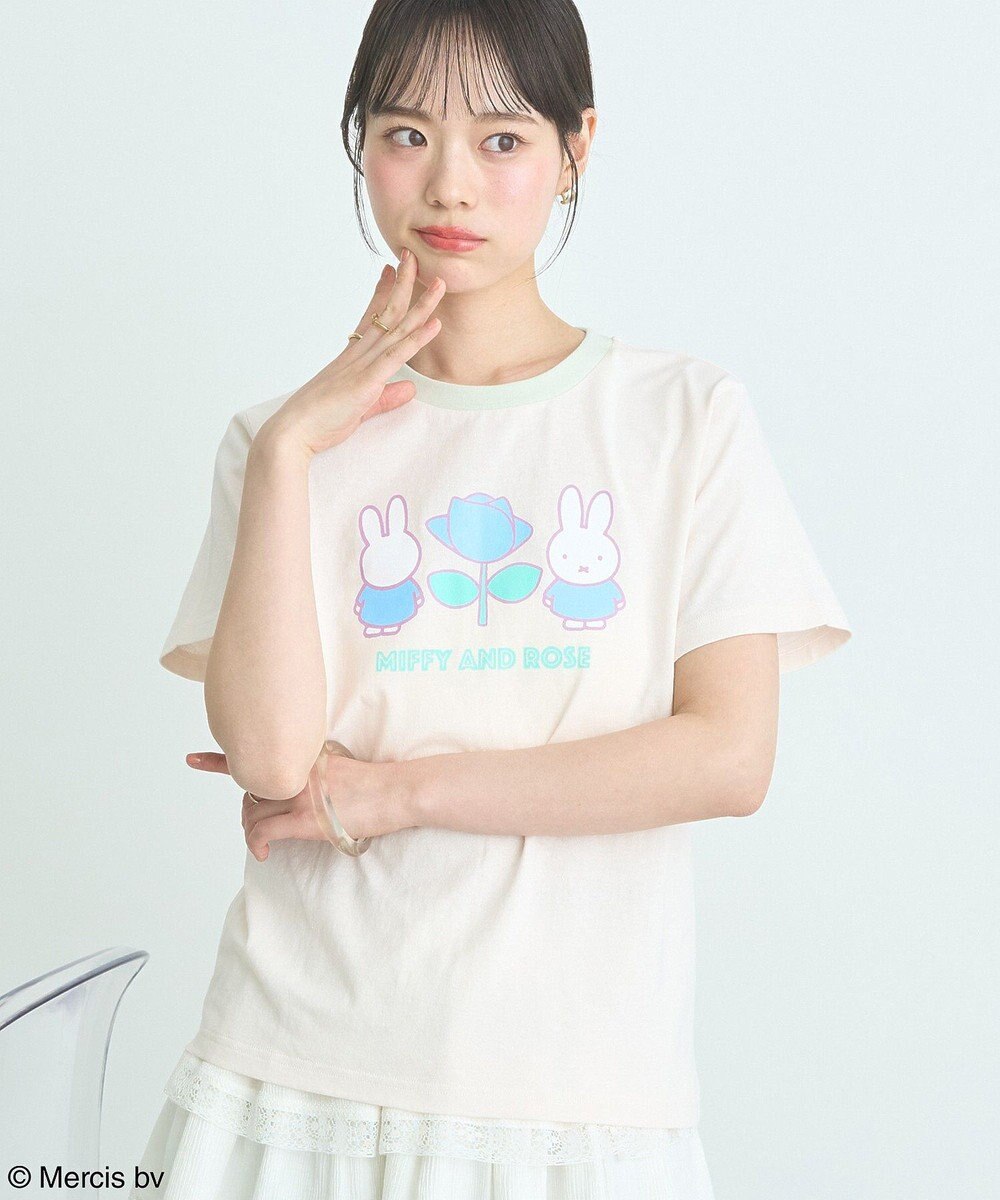 earth music&ecology ｍｉｆｆｙ／ｅａｒｔｈ　Ｒｏｓｅ　ｒｉｎｇｅｒ　Ｔｅｅ 