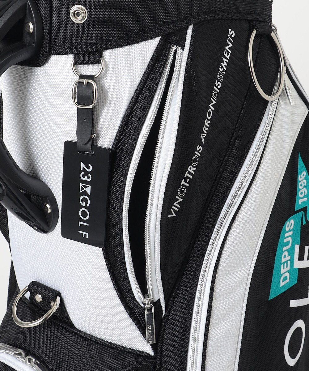 23区GOLF 待望の新デザイン登場！セルフスタンドバッグ内蔵キャディバッグ 