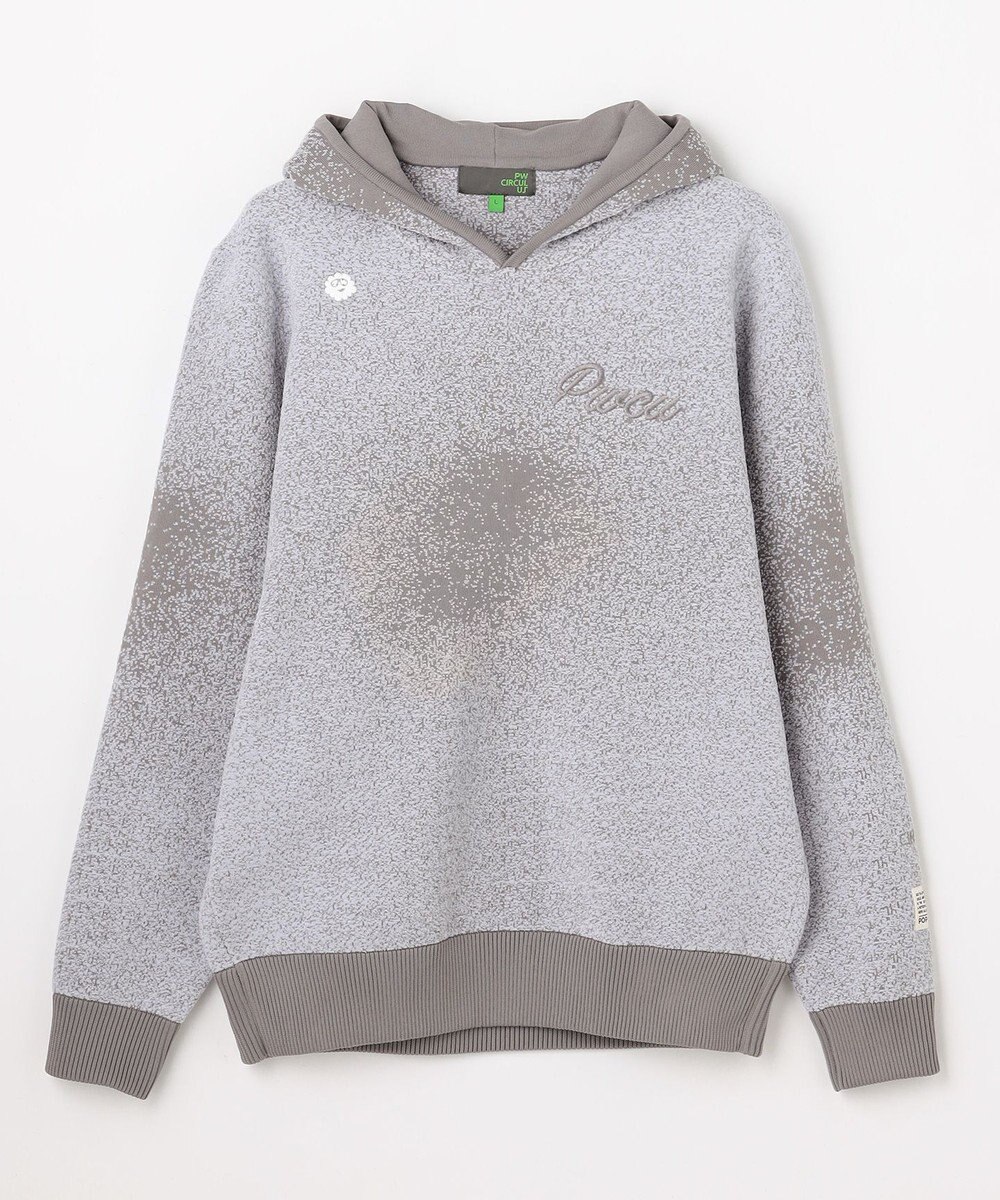 PW CIRCULUS 【手洗い洗濯可】【MEN】グラデーションニットフーディ ゴルフ 