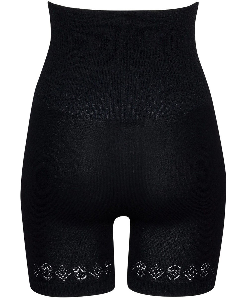 Wing ハラマキ付きオーバーパンツ 薄手であたたか 軽いはきごこち やさしい肌あたり 3分丈 秋 冬 ER0893 ウイング／ワコール 