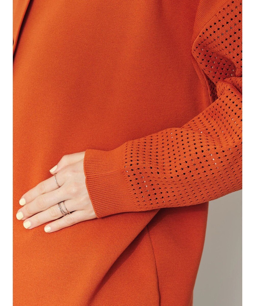 CRAFT STANDARD BOUTIQUE 超軽量メッシュ切替2wayカーディガン 