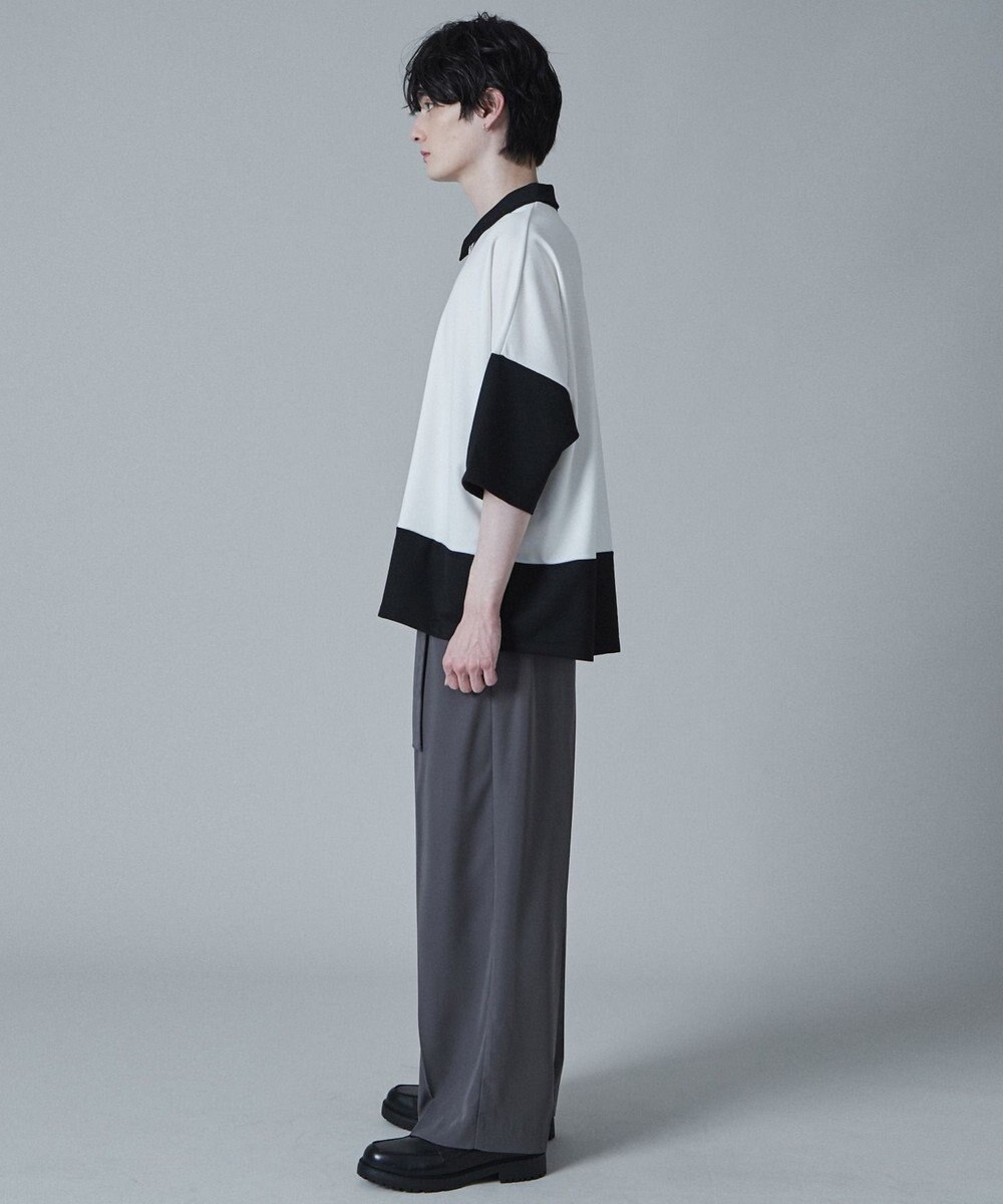 WEGO ドルマンポンチハーフジップT（S） 