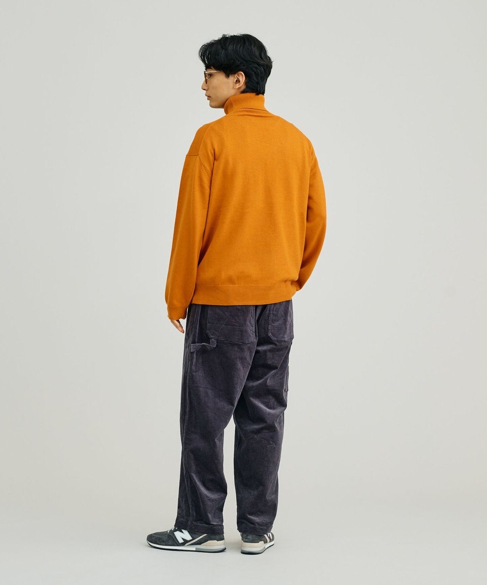 J.PRESS YORK STREET 【UNISEX】ANTI PILLING WOOL タートルニット 