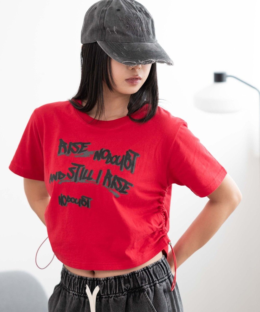 WEGO グラフィックドロストショートT 