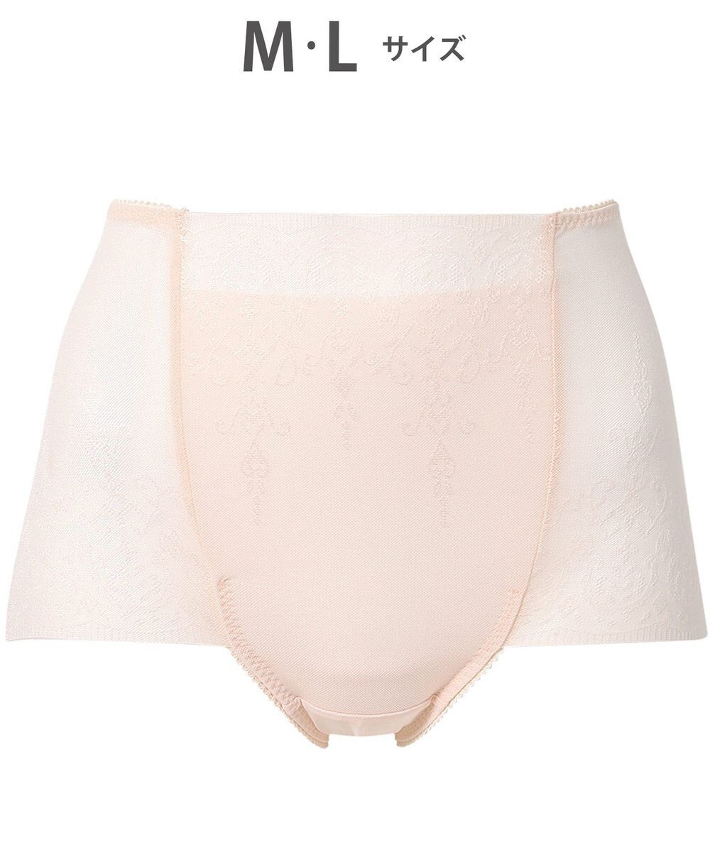 WACOAL ショーツ 補整ショーツ おなかとヒップをサポート ぴったりフィット ムレにくい(本体) はきこみ丈ふかめ レディース PPG110 /ワコール 