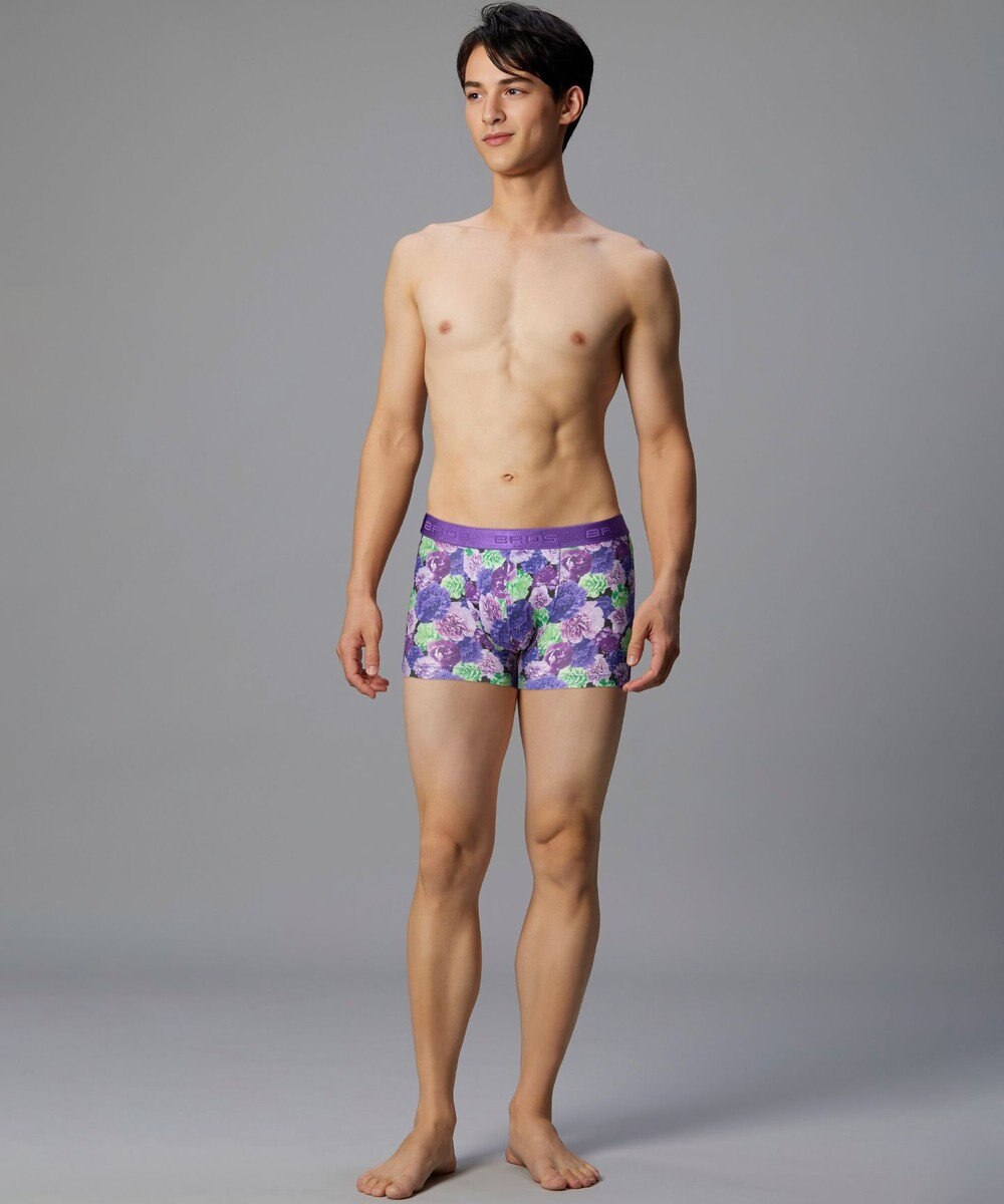 WACOAL MEN ボクサーパンツ 【ハナコトバパンツ】 フロント快適設計 肌あたり軽減設計 誕生日 記念日 前閉じ 下着 メンズ GT3221 /ブロス バイ ワコールメン 