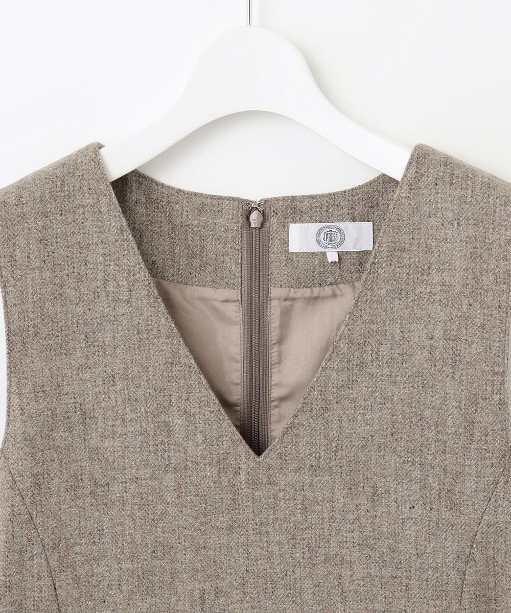 J.PRESS LADIES シャンブレーツイル ジャンパースカート 