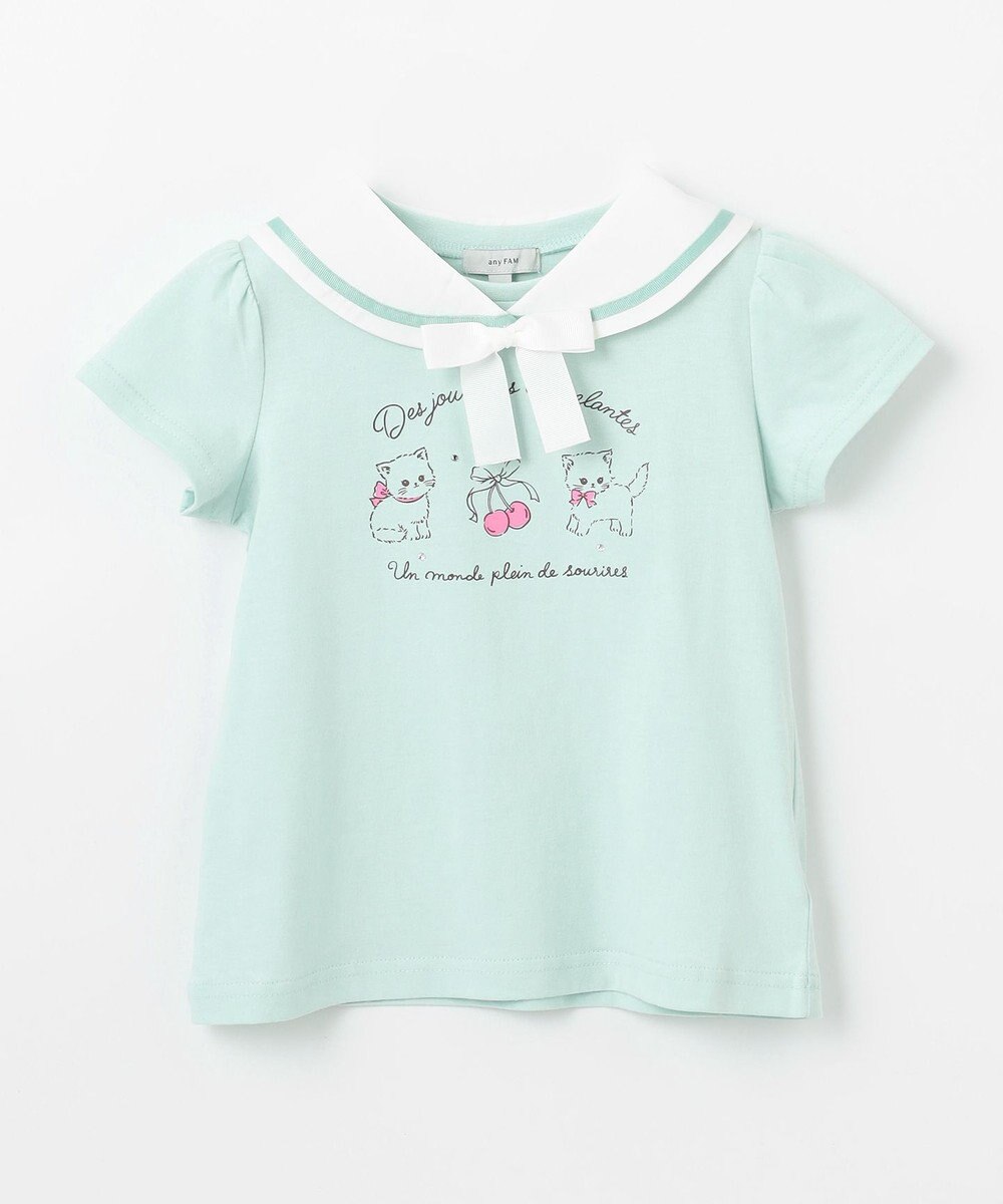 ANY KIDS セーラーカラー Tシャツ 