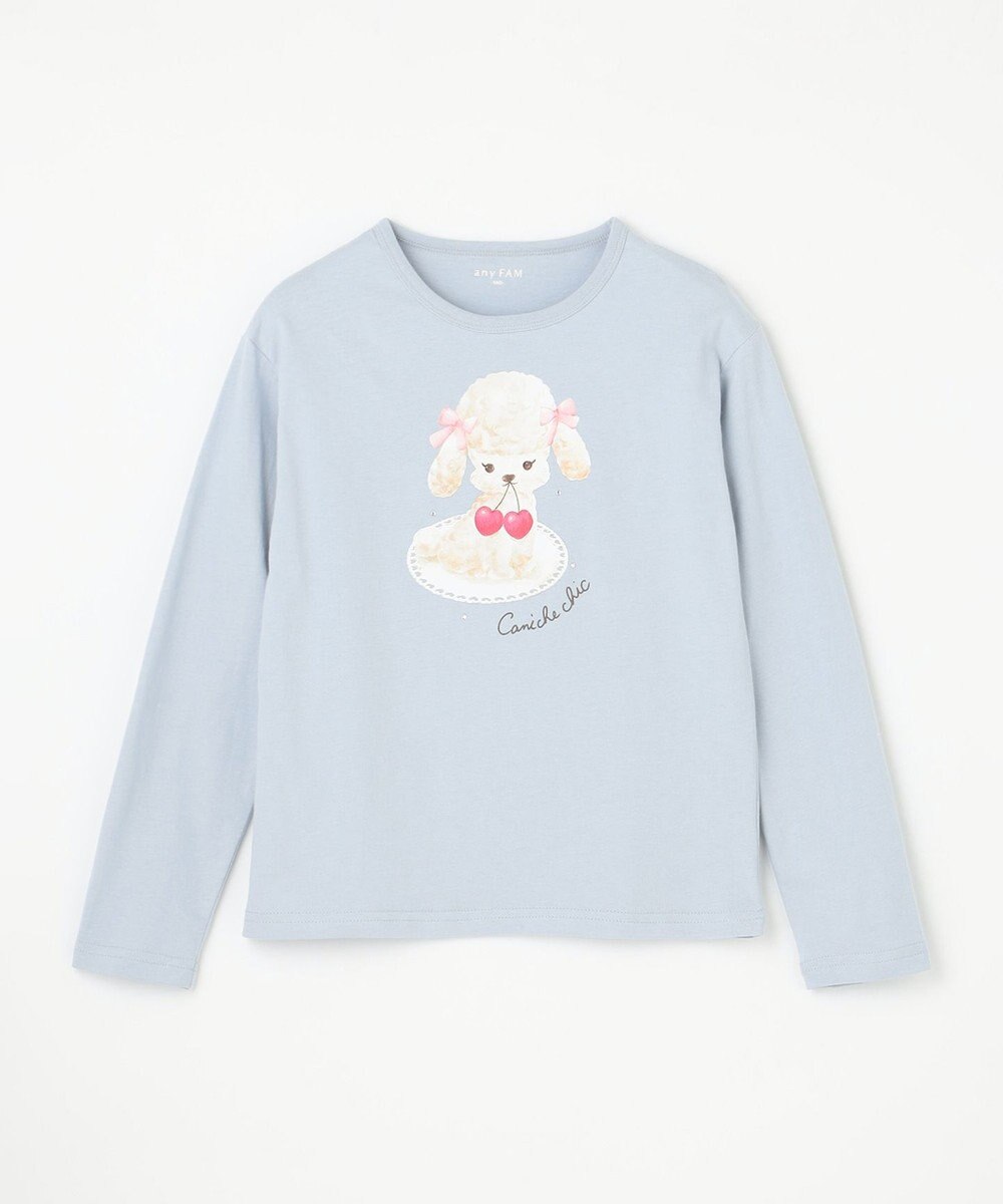 ANY KIDS アニマル×フルーツ 長袖 Tシャツ 