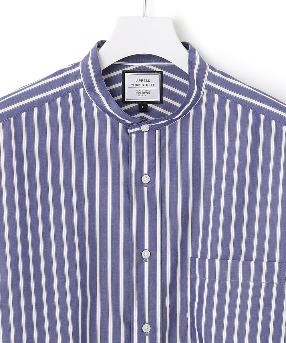 J.PRESS YORK STREET 【UNISEX】タイプライターストライプ シャツ 