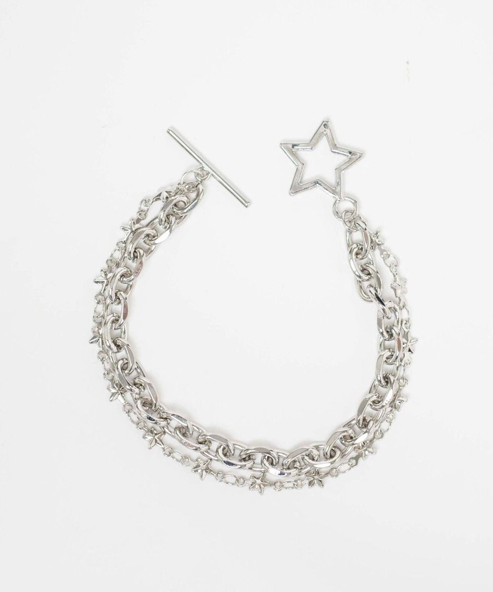 WEGO L2連モチーフチェーンブレス 