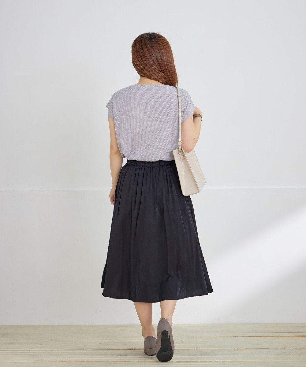 Tiaclasse L パニエ付きフレアスカート 