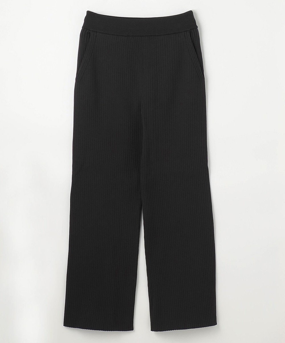 NAVE 【ReNAVE・手洗い可】スポンディッシュニットワイドリブパンツ 