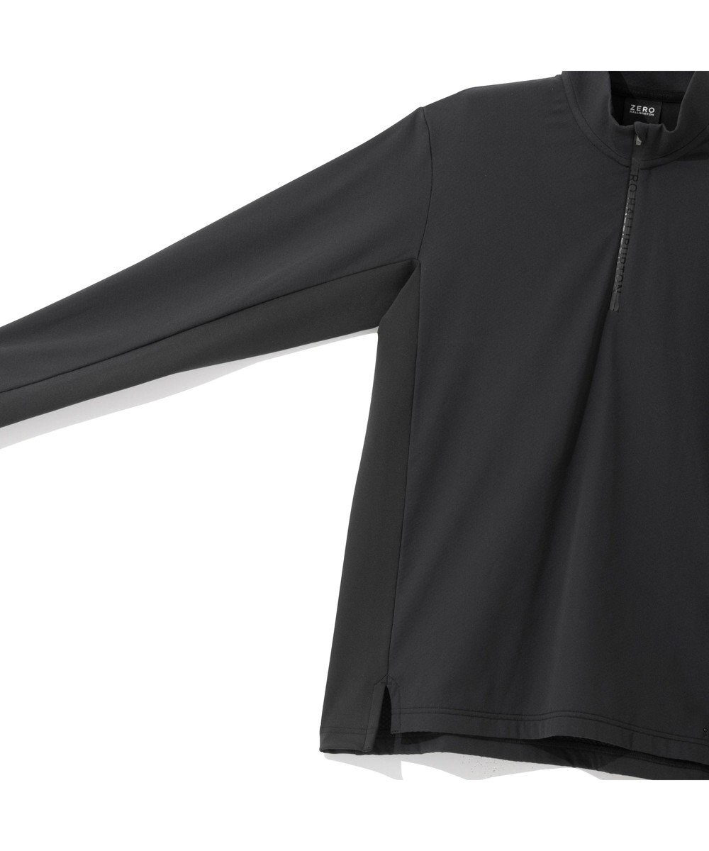 ZERO HALLIBURTON 【ストレッチ・UVカット】 Octa ハイブリッド ハーフジップモックネックトップス ZHG-M5A8 85125 