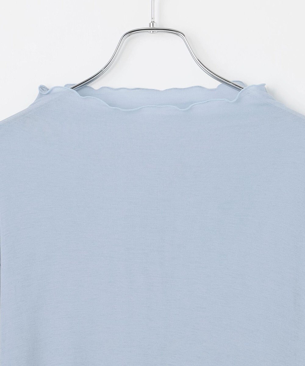 #Newans 【洗濯機可能】フレアカフスシアープルオーバー 