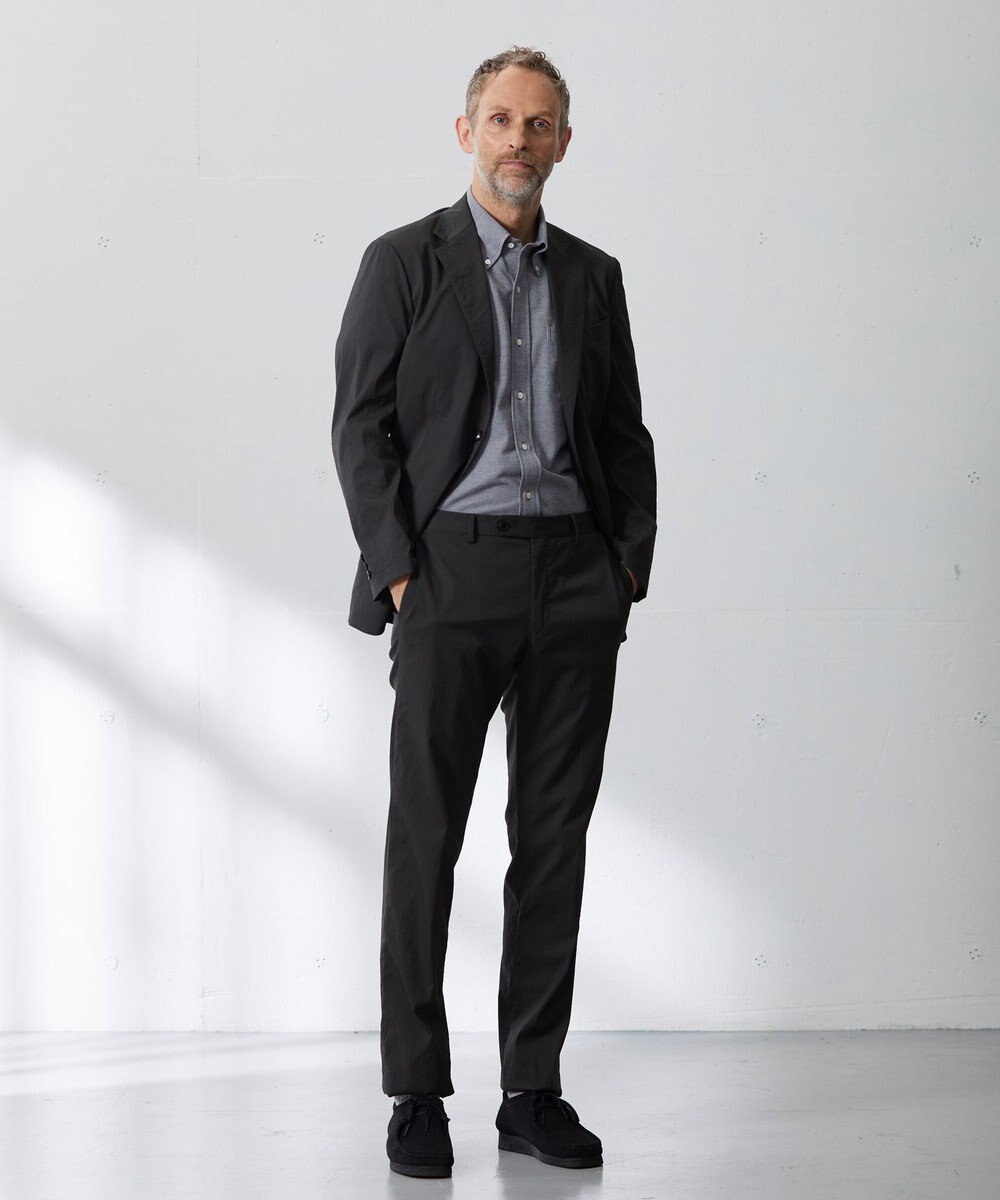 J.PRESS MEN 【J.PRESS PLUS】カノコインレイパッチポケット シャツ/B.D. 