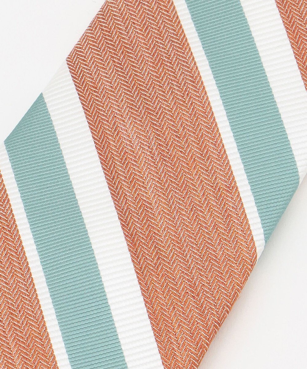 J.PRESS MEN 【LINEN MIX COLLECTION】レジメンタル ネクタイ 