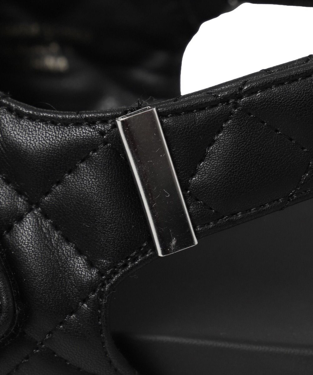 WEGO 【MLサイズ展開】厚底キルティングサンダル 