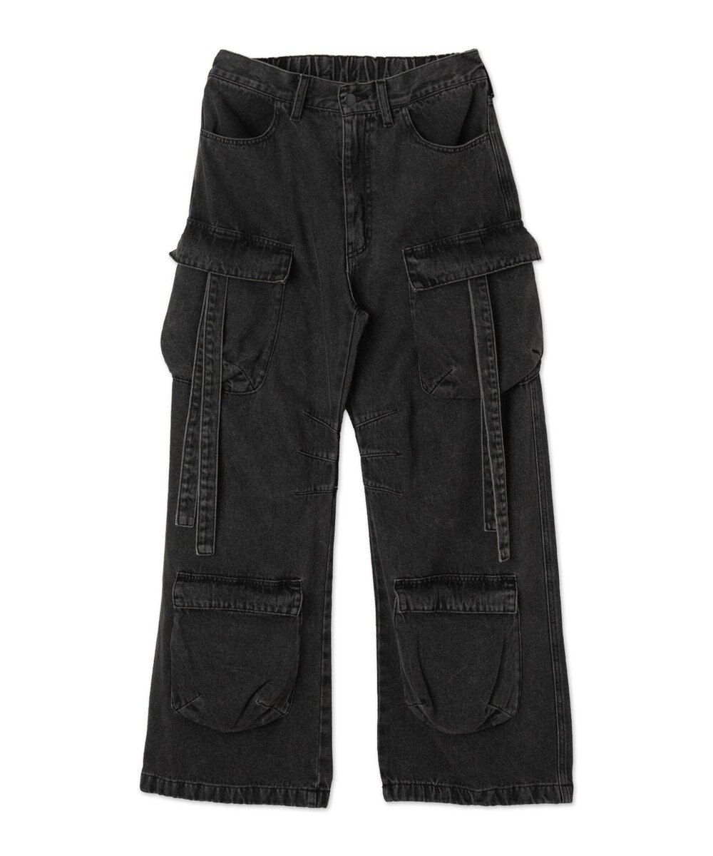 WEGO マルチポケットデニムパンツ 