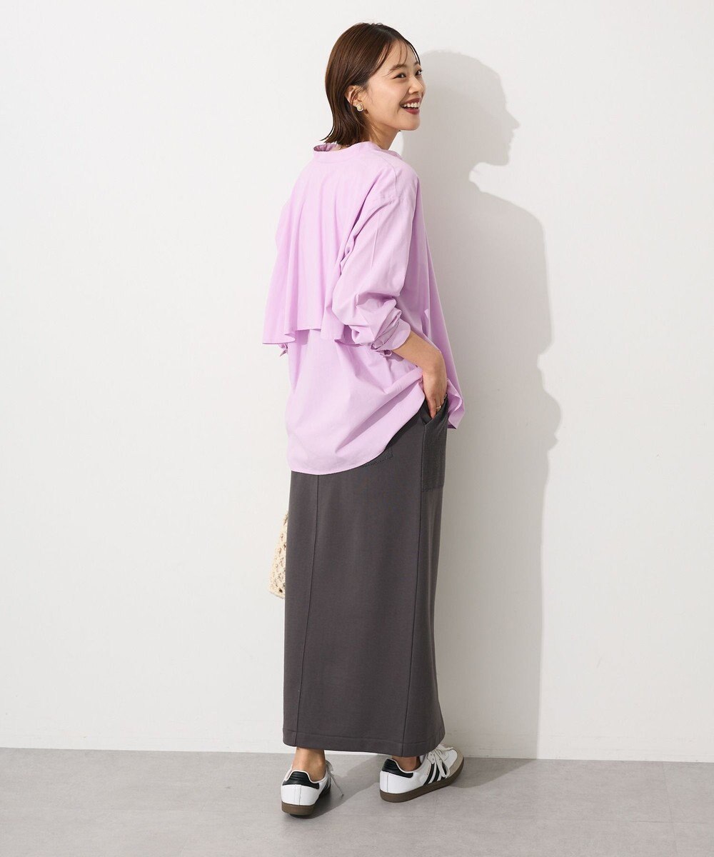 CRAFT STANDARD BOUTIQUE バックフリルシャツ 