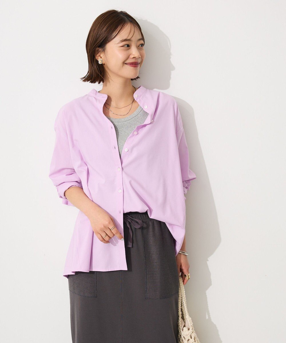 CRAFT STANDARD BOUTIQUE バックフリルシャツ 