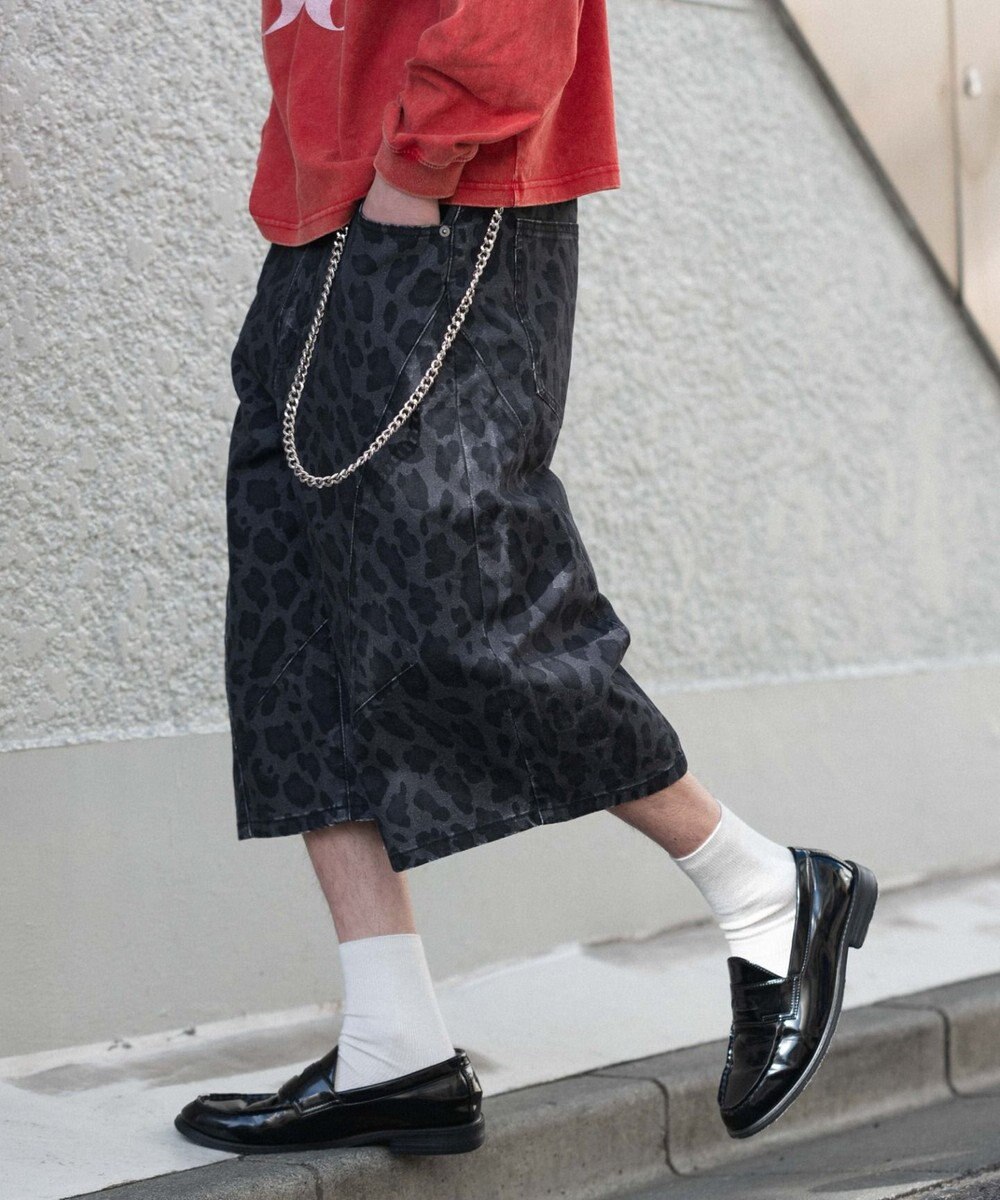 WEGO 【SMLサイズ展開】チェーン付きバルーンショーツ 