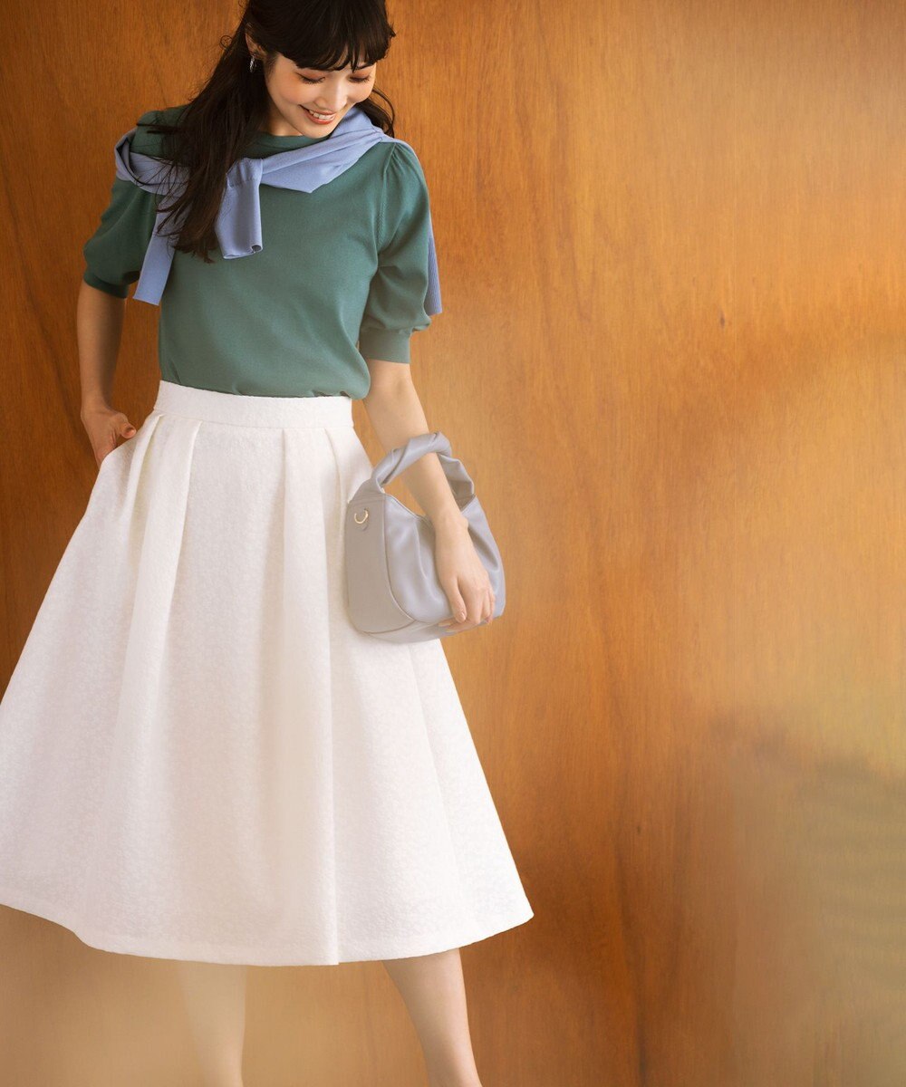 組曲 【UVケア・接触冷感】MINA ニットカーディガン 