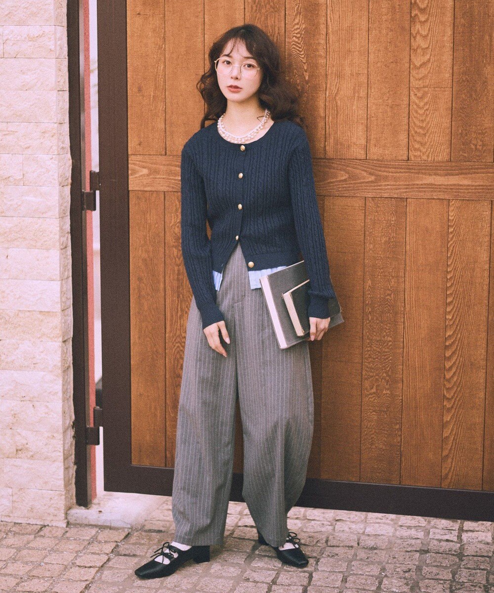 earth music&ecology Ｗリボンパンプス 