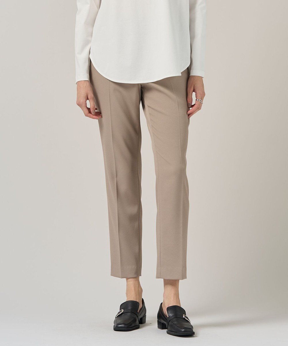 ICB 【洗える】 トリアセボディシェルピーチ スティックパンツ 