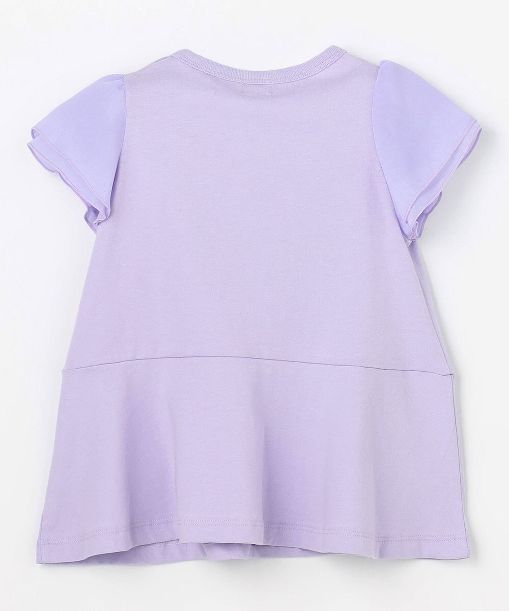 組曲 KIDS 【80-100㎝】 フラワーコサージュTシャツ 