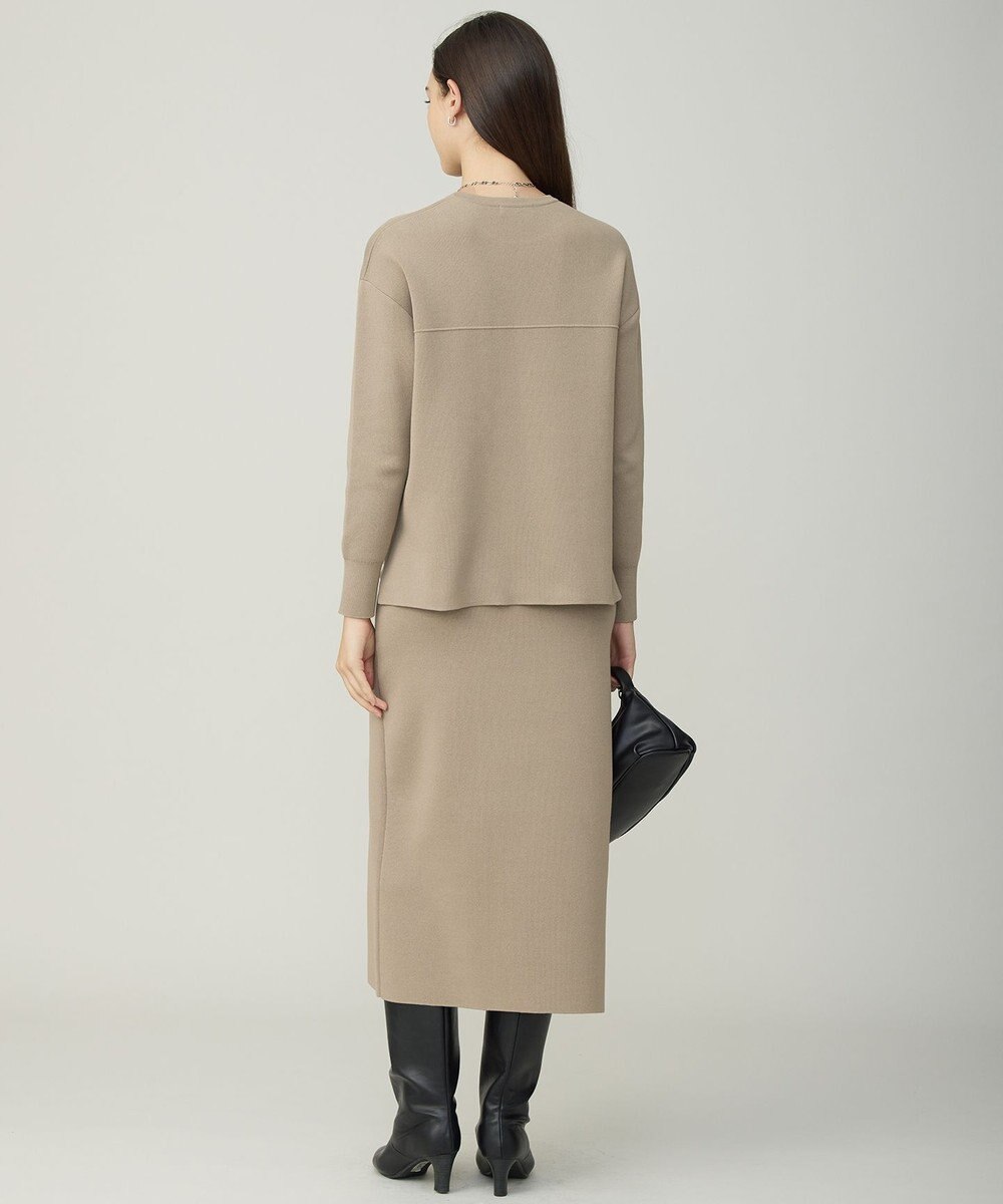 ICB コットンポリエステルスムース  プルオーバー ニット 