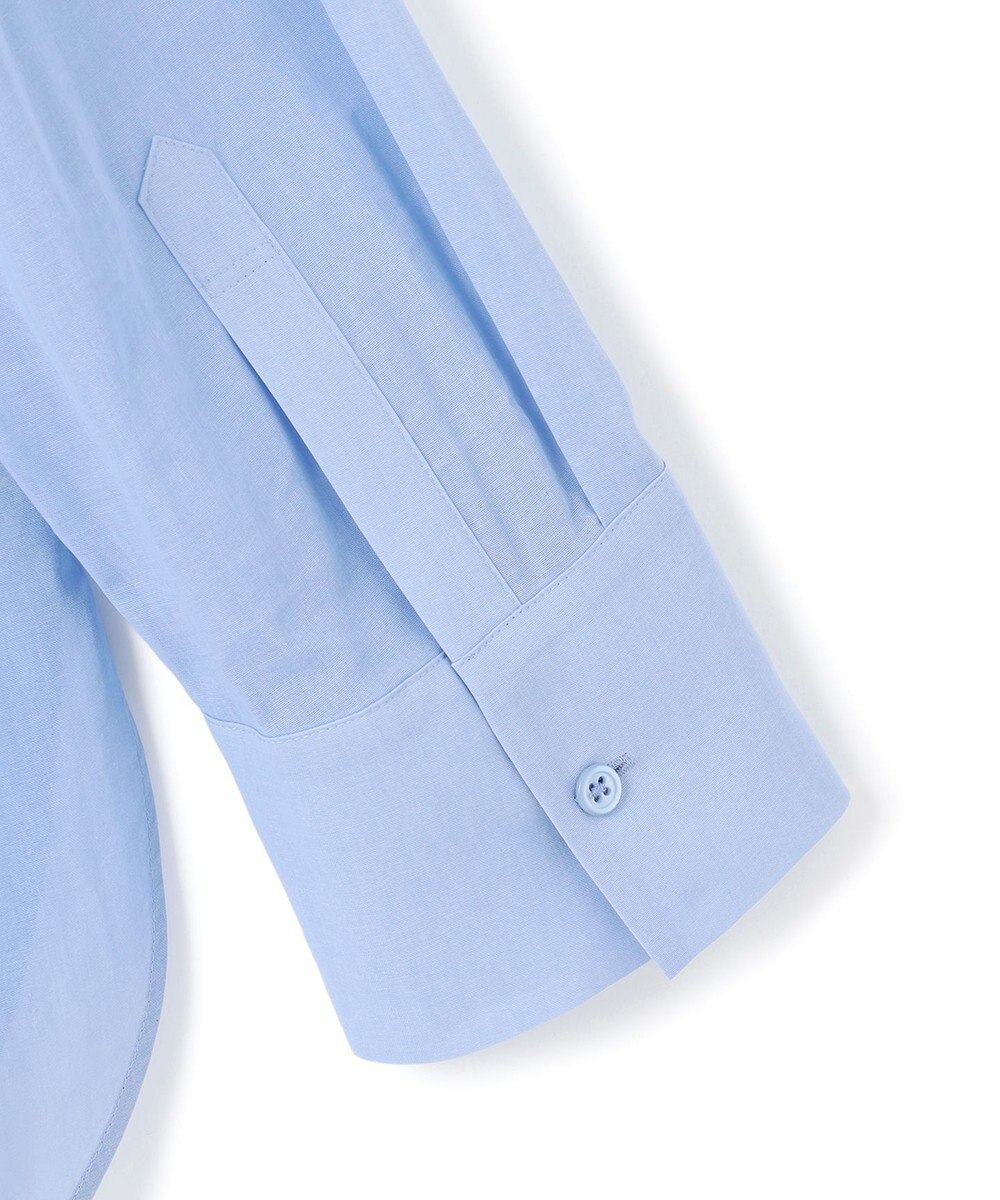 BEIGE， 【洗える】PLUMERIA / コットンシアーバックボウタイブラウス 