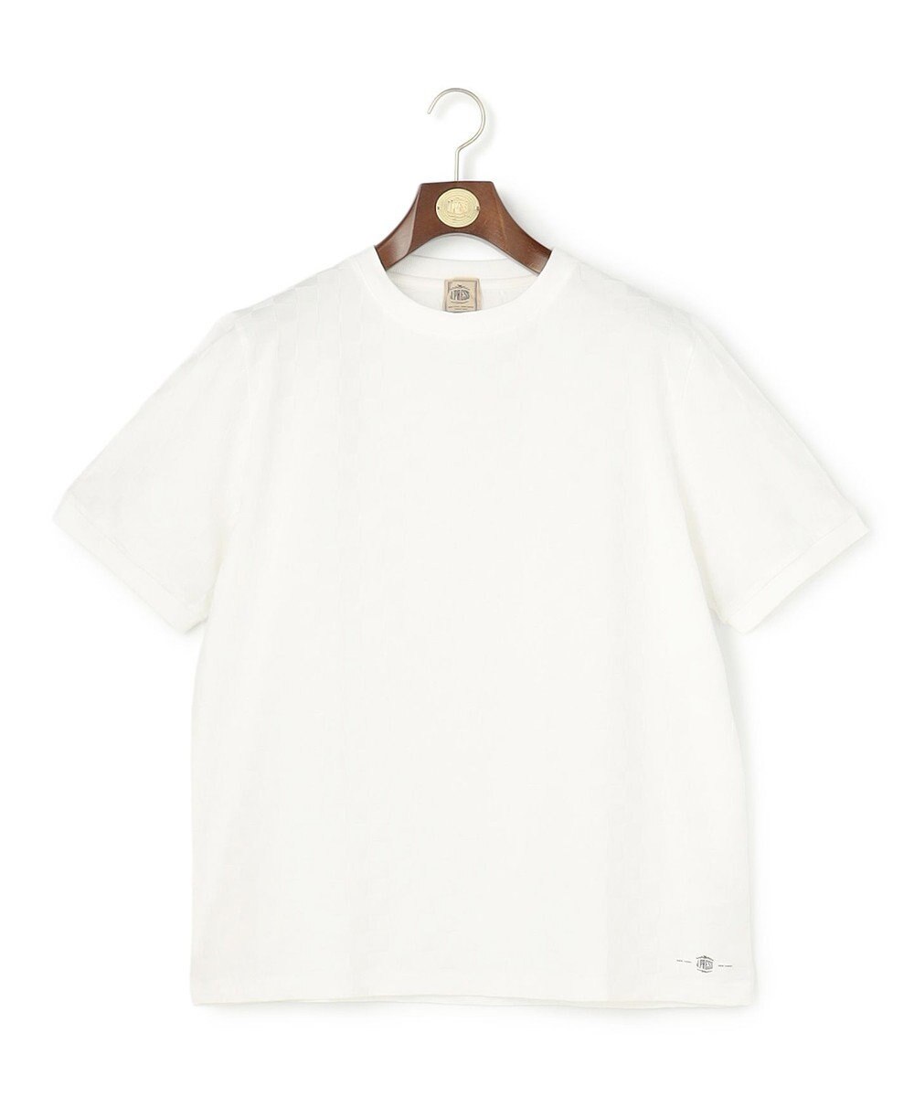 J.PRESS MEN ジャケットインの最適解【接触冷感 / 吸水速乾】【J.PRESS PREMIUM JERSEY】アーガイルリンクス Tシャツ 
