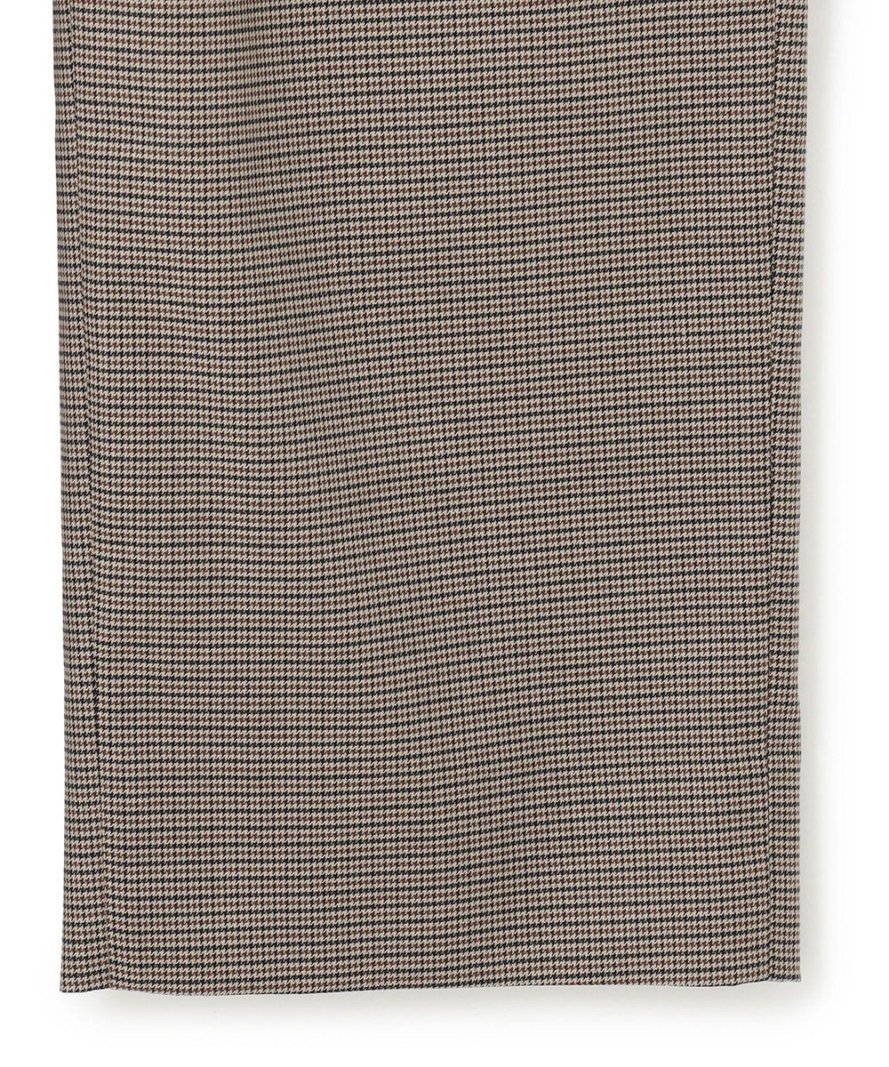 J.PRESS YORK STREET 【UNISEX】クラシックチェック ワイドバギーパンツ 