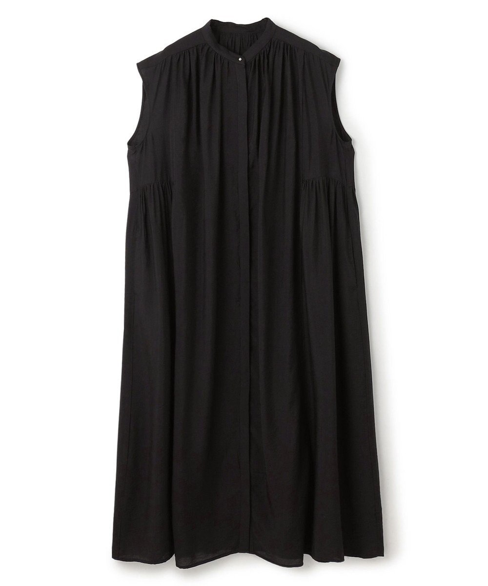 UNFILO ヴィンテージシアー ギャザーワンピース 