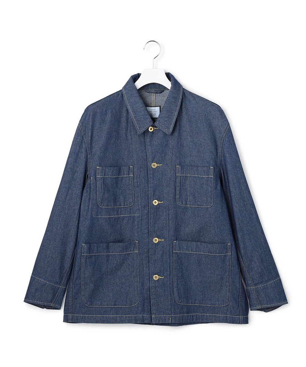 J.PRESS YORK STREET 【UNISEX】ライトオンス デニムカバーオール 