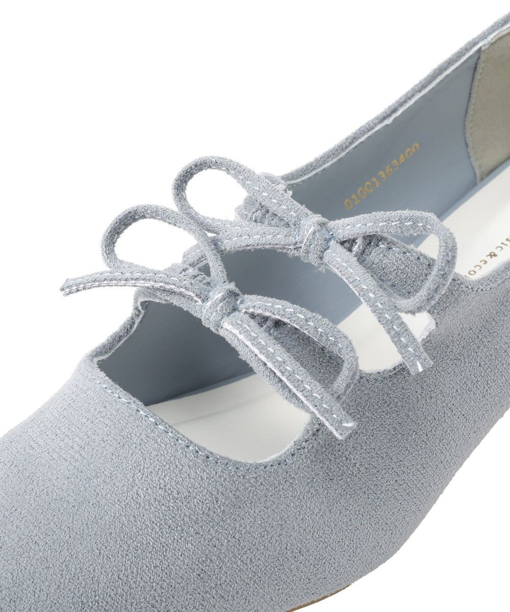 earth music&ecology Ｗリボンパンプス 