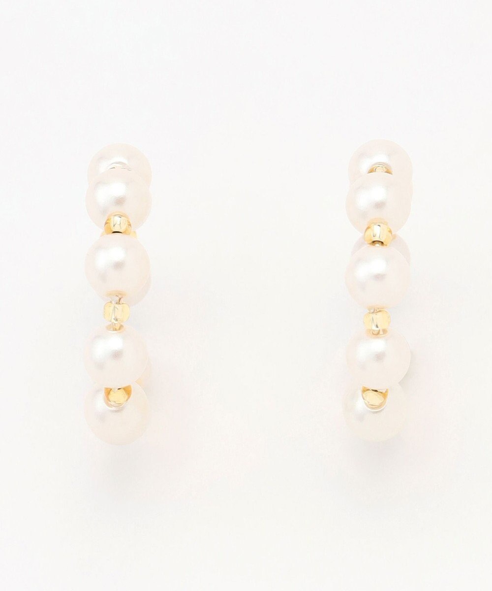 J.PRESS LADIES 【WEB限定・2way・2set】パール イヤカフ リング 
