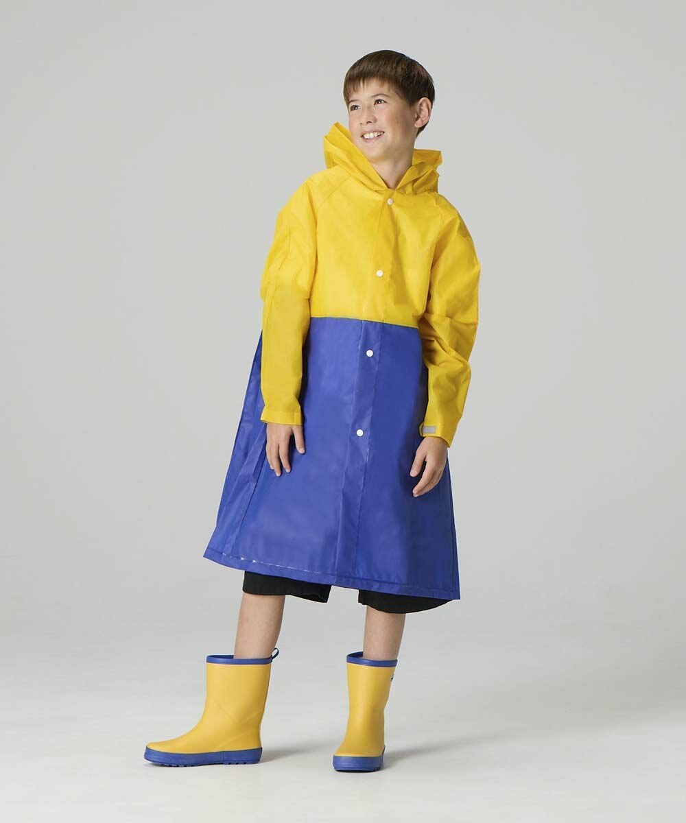 BEAMS SCHOOL シームレスレインコート 