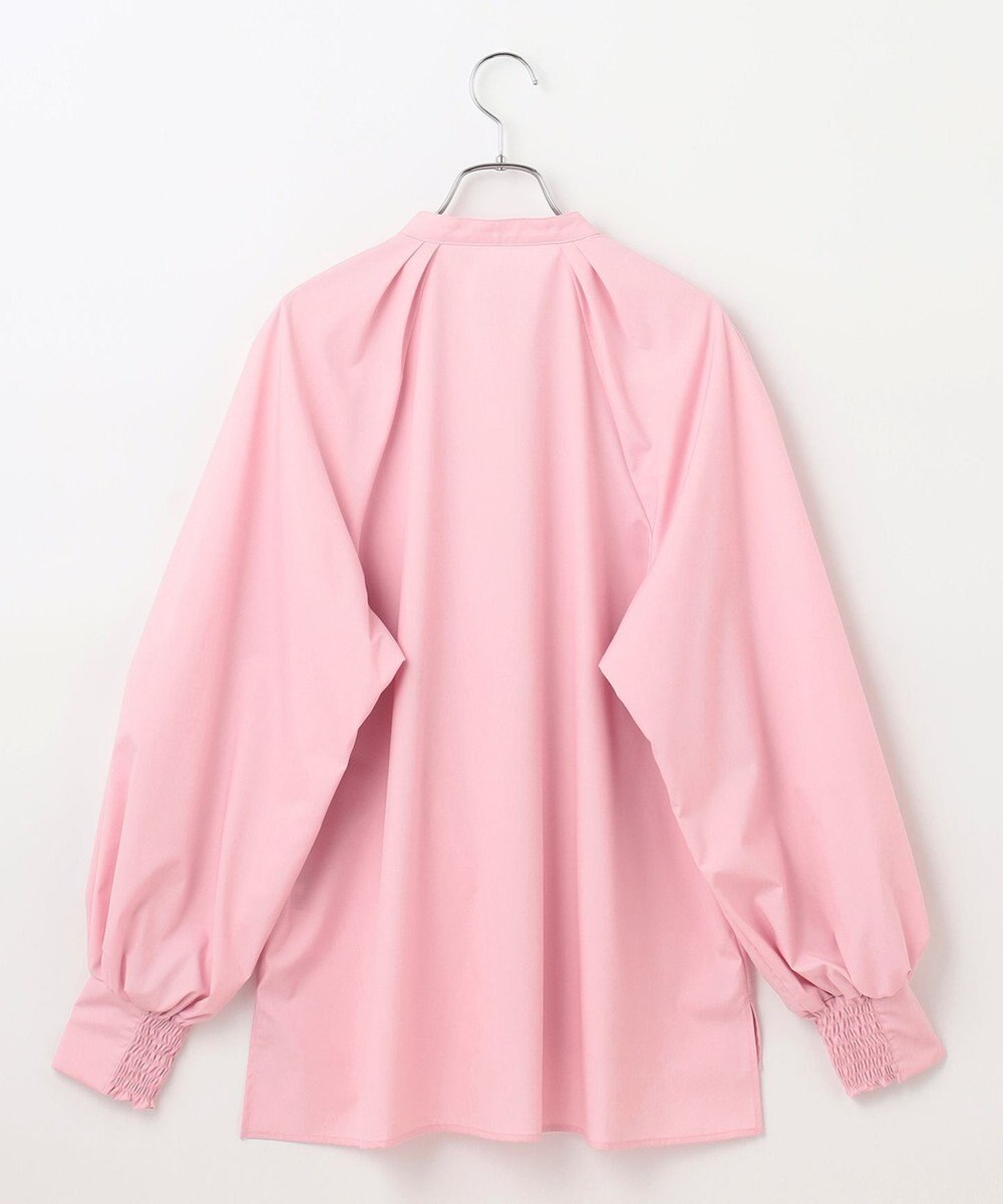 #Newans 【アイロンいらず】ロングピンタックブラウス 