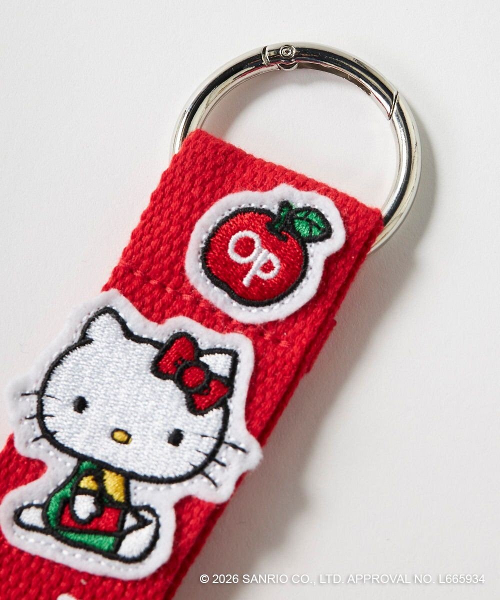 OP／FILA 【Ocean Pacific×ハローキティ】ワッペンバッグチャーム 