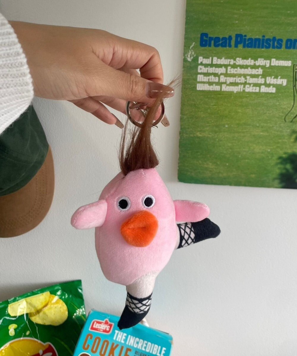 WEGO セクシーチキンぬいぐるみキーホルダー 