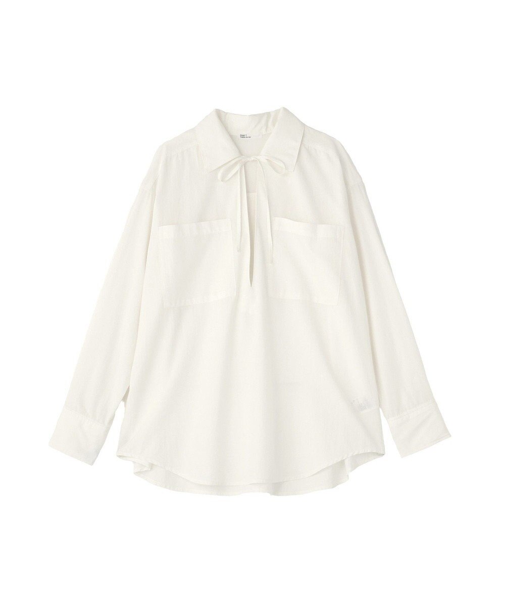 CRAFT STANDARD BOUTIQUE Vネックスキッパーシャツ 