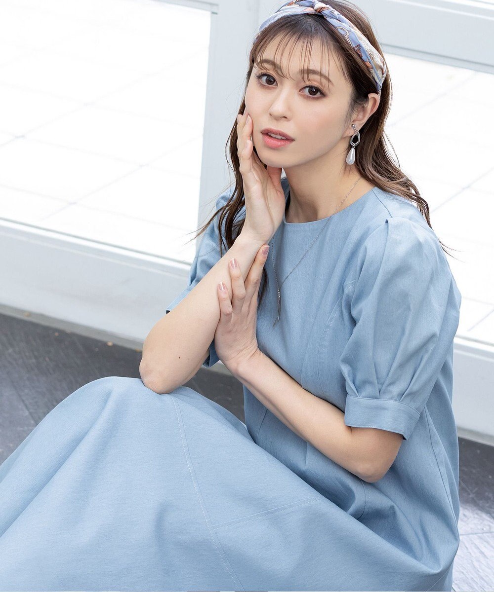 Tiaclasse L デニムマーメイドワンピース 