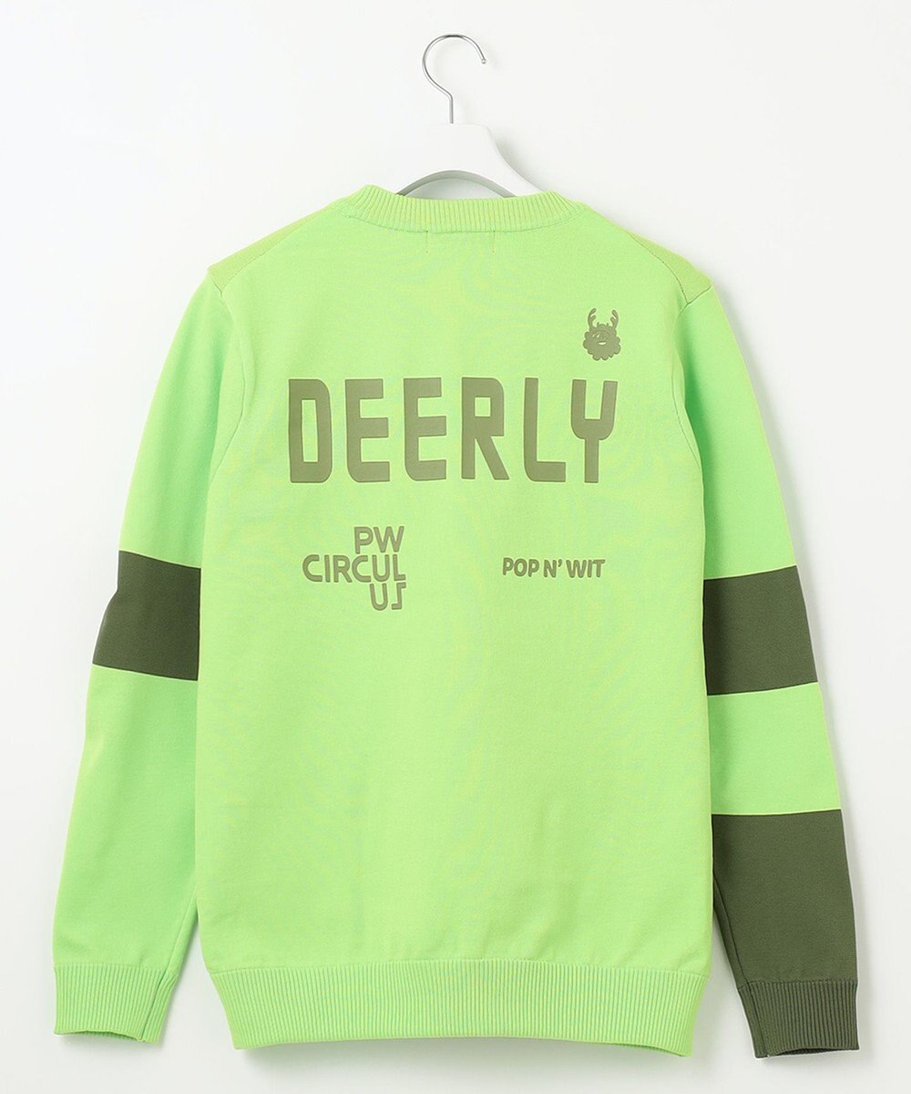 PW CIRCULUS 【イージーケア/軽量】【MEN】 DEER モチーフニット 